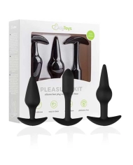 Set de plugs anaux Pleasure Kit (3 plugs anaux) - EasyToys
