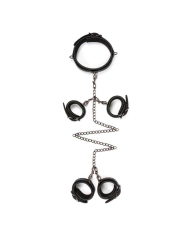 BDSM-Set (Halsband, Handschellen und Fußfesseln) - EasyToys
