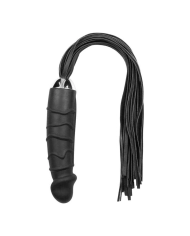 Martinet BDSM avec poignée dildo en silicone - EasyToys