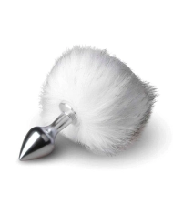 Mini Analer Stecker Bunny Tail (Weiß) - EasyToys