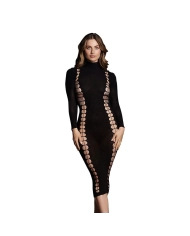 Robe sexy Carme XI (noir) – Le Désir