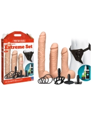 Kit di cintura e dildo Extreme  a doppia densità - Doc Johnson