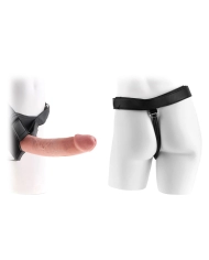 Realistic Strap-on flesh color 21cm – King Cock 9