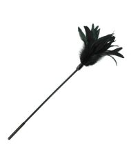 BDSM Tickler Starburst Feather Body Tickler (Schwarz) - Sportsheets