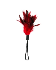 BDSM Tickler Pleasure Feather (Red) - Sportsheets