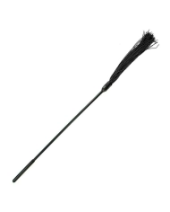 Martinet BDSM en rubber avec manche - Sportsheets