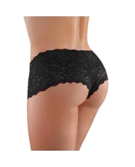 Offen Sexy Panty Candy Apple (Schwarz) - Allure