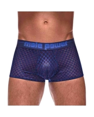 Sexy blau Unterhose Diamond Mesh - Male Power