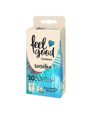 Preservativi vegani extra lubrificato (10 preservativi) - Feelgood