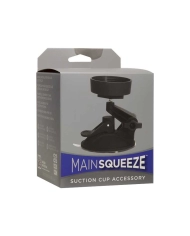 Main Squeeze masturbator holder with suction cup - Doc Johnson