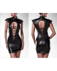 Robe Corset 15320 (noir) - Grey Velvet