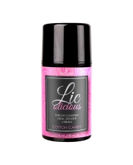 Crème aromatisée pour fellation Lic-O-Licious (Barbe à papa) - Sensuva