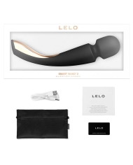 Smart Wand 2 Large Vibrator (Black) - LELO