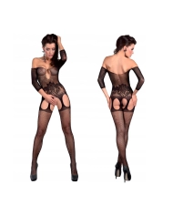 Fishnet Sexy bodystocking Adiva (Black) - LivCo Corsetti