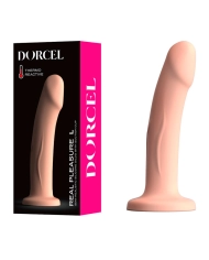 Semi-realistischer thermo-reaktiver Dildo (L) - Dorcel Real Pleasure