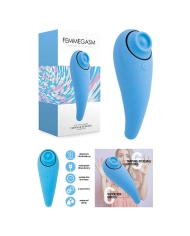 Stimolatore del clitoride Femmegasm (Blu) - Feelztoys