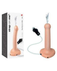 Realistic ejaculating dildo 14.5cm (Flesh) - Strap-On-Me