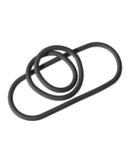 Anneaux de pénis flexibles en silicone XPlay Gear Wrap Ring (2 anneaux)