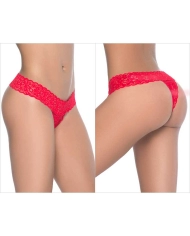 Panty sexy Peek-a-boo 99 (Red) - Mapalé