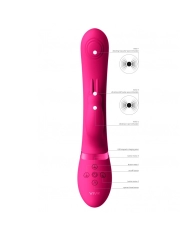 Vibratore rabbit con impulsi di maggio - VIVE