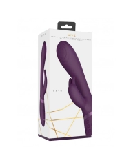 Vibromasseur rabbit avec pulsations Cato - VIVE