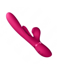 Vibromasseur rabbit avec pulsations Kura - Vive