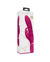 Rabbit Vibrator mit stimulierenden Ringen Sora - Vive
