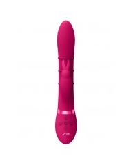 Rabbit Vibrator mit stimulierenden Ringen Sora - Vive