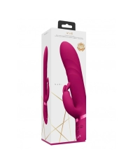Vibromasseur rabbit avec perles vibrantes et rotatives Nari - Vive
