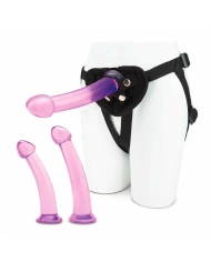 Dildogürtel für Anfänger Pegging Training Set (3 Stück) - Lux Fetish