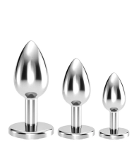 Set de 3 plugs anaux - Crushious Bijou anal train trio