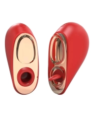 Oscillating tongue and suction-tetons - Xocoon Heartbreaker