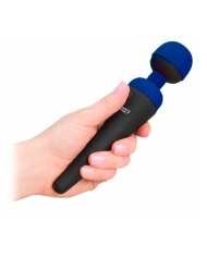 Wiederaufladbarer Zauberstab Vibrator Palm Power (blau) - Power Bullet