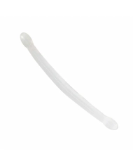Double dildo Crystal Clear 42 cm (transparent) - RealRock