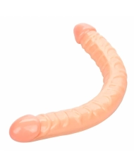 Double Dildo Size Queen 43.2 cm (Beige) -  Calexotics