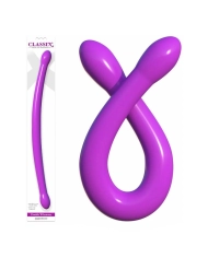 Double Dildo Classix Double Whammy 43.8 cm (Violett) - Pipedream