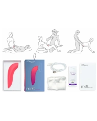 Stimulateur clitoridien We-Vibe Melt - Corail