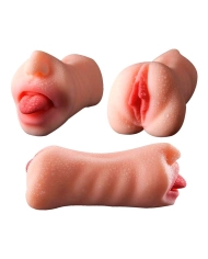 Vaginette 2 en 1 (Bouche et vagin) - Man Eater Skinsations