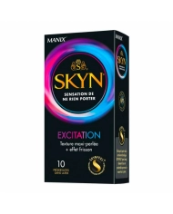 Manix Skyn Excitation - sans latex (10 Préservatifs)