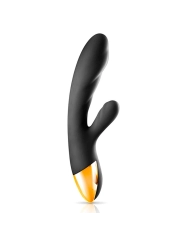 Vibratore rabbit riscaldato - Black Empire My Queen 2