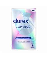 Durex Hautnah Extra Feucht (8 Préservatifs)