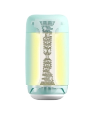 Wiederverwendbarer Masturbator Tenga Puffy - Mint Green