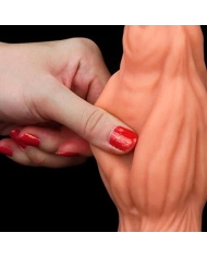 Dildo ultra realistic double density 24 cm - LoveToy Nature Cock
