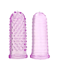 Finger stimulating sleeve (2 pieces) - ToyJoy Sexy Finger Ticklers