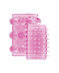 Gaine stimulante pour pénis (2 pièces) - Love in the Pocket Love Sleeves