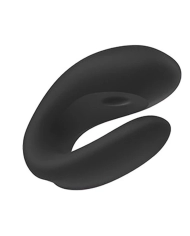 Stimulateur pour couple (Noir) - Satisfyer Double Joy