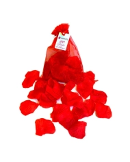 Beutel mit 100 Rosenblättern (Rot) - Dorcel Organza