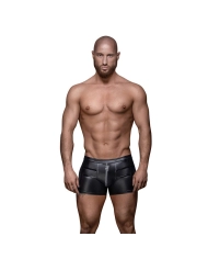 Sexy boxer H006 (Black) - Noir Handmade
