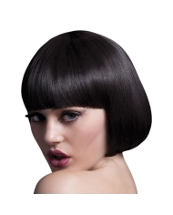 Perruque Mia brune 25 cm – Fever