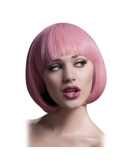 Perruque courte Mia rose 25 cm – Fever